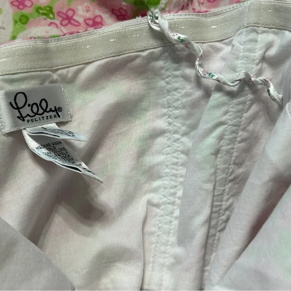 Lily Pulitzer Butterfly Gingham Cotton Lined Halter Dress Size 2 - Picture 7 of 10